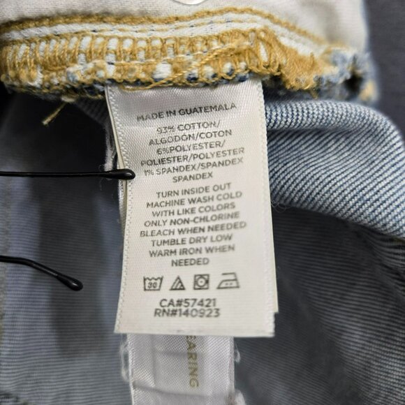 LOFT Women 12/31P High Rise Light Wash Distressed Skinny Jeans - Picture 8 of 13